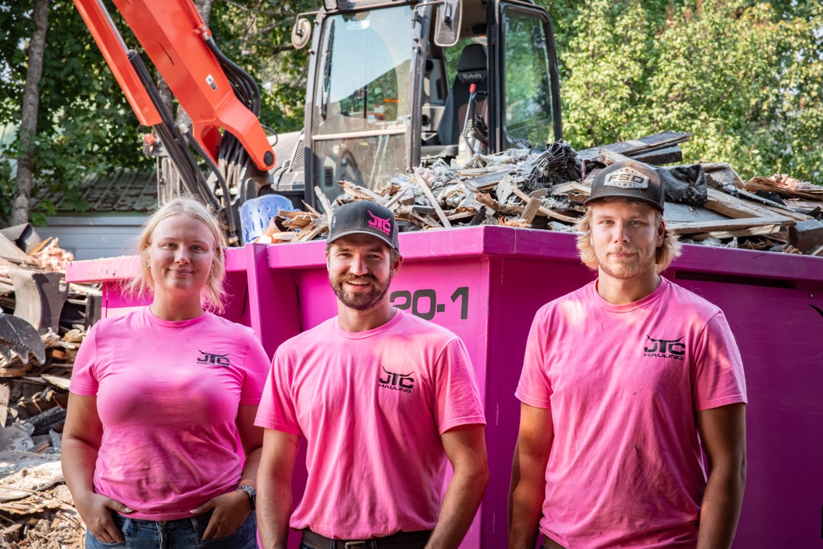 Crew on site